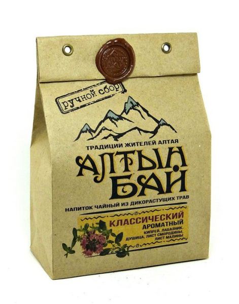 Чай травяной Алтынбай Классический 100г фотография