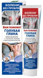 Крем-бальзам для тела Колени без проблем Голубая глина 125мл