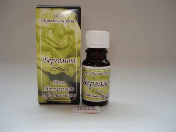 Эфирное масло бергамота  10 мл (Крымская Роза) фотография
