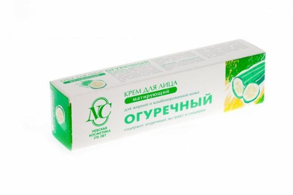 Изображение товара Крем для лица Невская косметика огуречный для жирной и комбинированной кожи 40мл Крем для лица Невская косметика огуречный для жирной и комбинированной кожи 40мл фотография