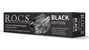 Рокс зубная паста Black Edition 74гр